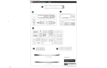 Сборная модель WHITE STAR LINE R.M.S. Titanic Transatlantic (1911) 100th Anniversary Multi Color Kit 