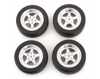 PORSCHE Speedline rims and tyres set (1992)