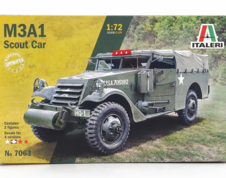 Сборная модель WHITE MOTOR COMPANY M3a1 Scout Car U.s Tank Military 1944