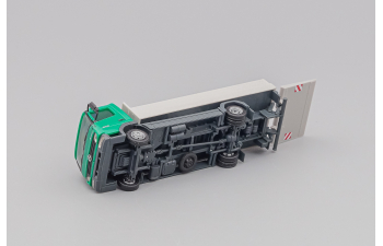 MERCEDES-BENZ Atego '04 Planen-LKW Ladebordwand "Polizei Dortmund", green / grey