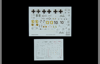 Сборная модель Bf 109E-4