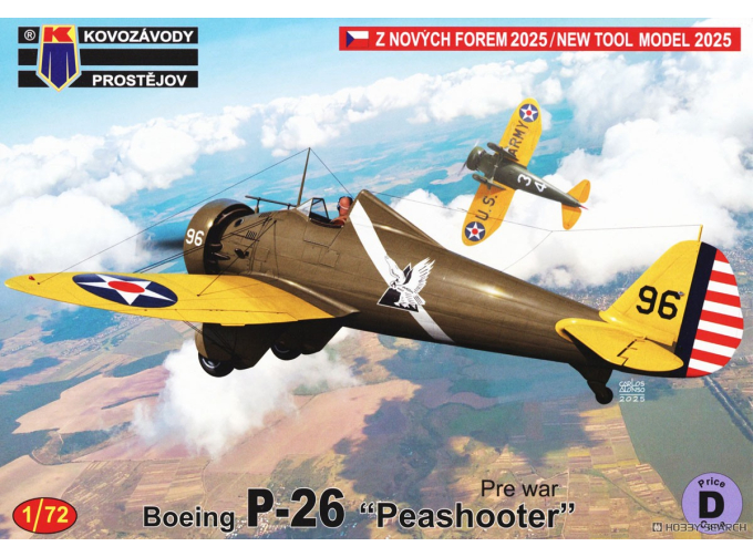 Сборная модель P-26 Peashooter „Pre war“