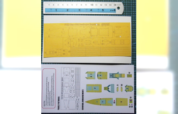 Маска окрасочная PLAN Type 055 Destroyer Nanchan