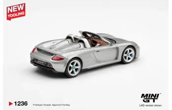 PORSCHE Carrera GT (2006), silver metallic 