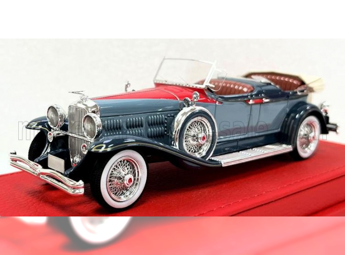 DUESENBERG J-318 Le Baron Phaeton Sn2323 Cabriolet Open (1934), Grey Red