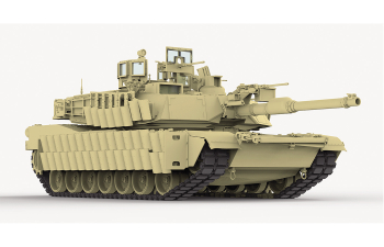 Сборная модель M1A2 SEP Abrams TUSK I /TUSK II with full interior