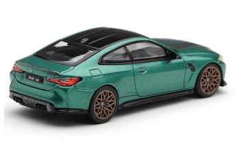 BMW M4 (G82) CS Frozen Isle of Man LHD (2024), green metallic