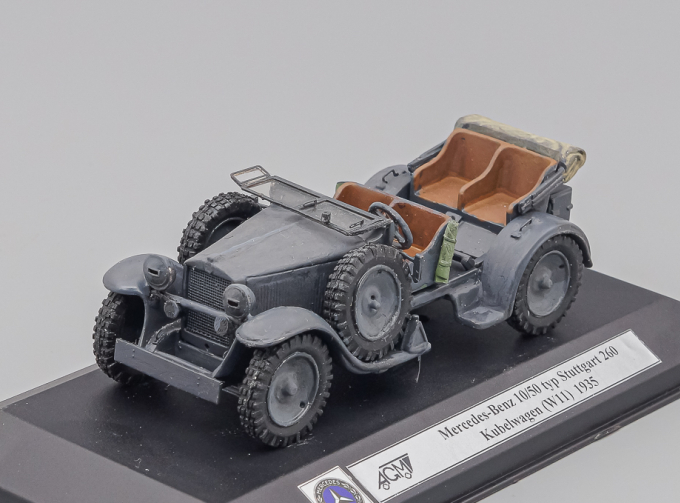 MERCEDES-BENZ 10/50 Typ Stuttgart 260 Kubelwagen (1935), military grey