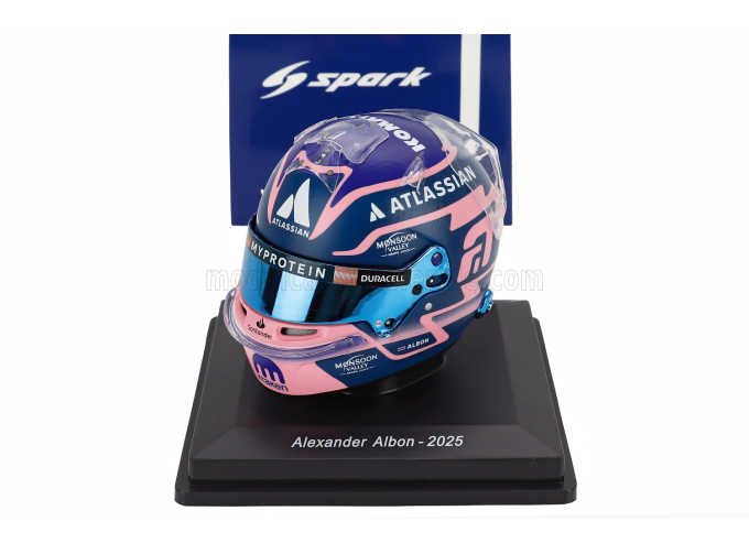 MINI HELMET Alex Albon #23 Williams Racing Formula 1 (2025)