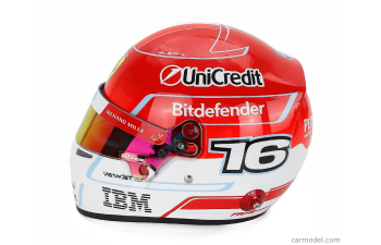 BELL HELMET Casco Helmet F1 Charles Leclerc Team Ferrari Hp №16 Season (2026), Red White