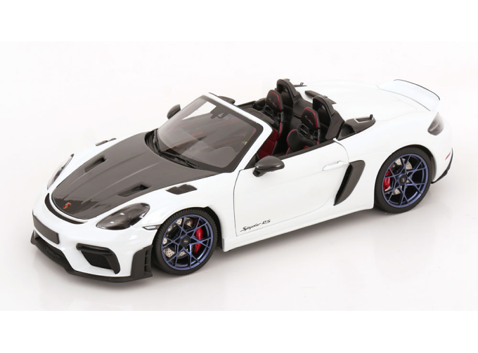 PORSCHE 718 Spyder RS Weissach Package (2024), white