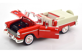 CHEVROLET Bel Air Convertible (1955), red creme