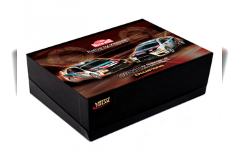 MITSUBISHI LANCER EVOLUTION IX & X - A.Araujo/M.Ramalhon 2009,2010 Double PWRC CHAMPION GIFT BOXSET