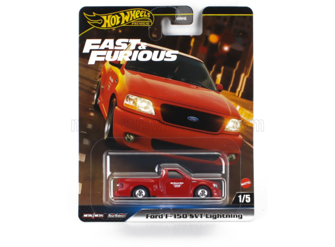 FORD F-150 Svt Lightning Pick-up (1999) - Fast & Furious, Red