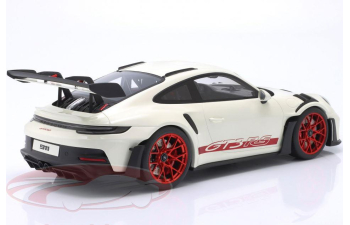PORSCHE 911 (992) GT3 RS 2022 Tribute Carrera RS (2022), white / red