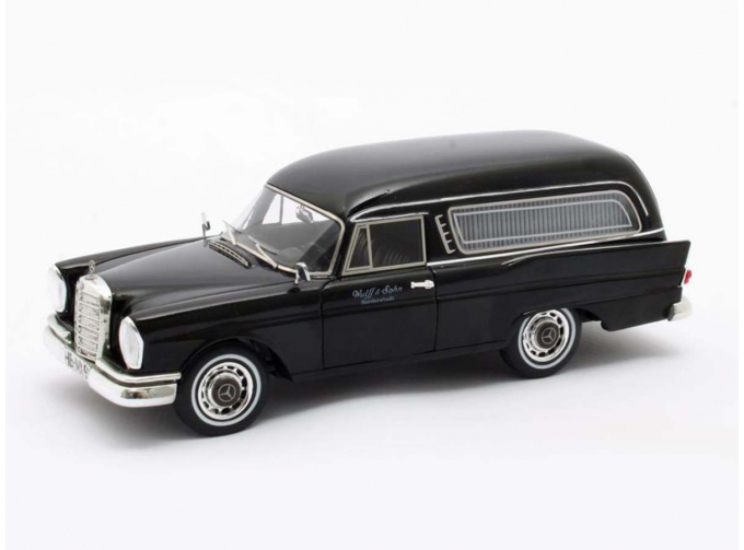 MERCEDES-BENZ 220SE (W111) Pollmann Hearse (катафалк) 1966 Black