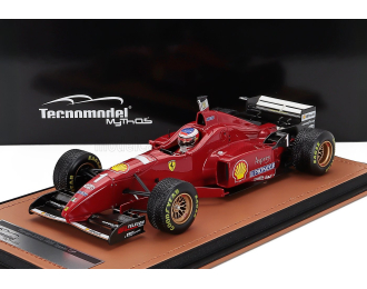 FERRARI F1 F310 №1 Spanish Gp (with Pilot Figure) With Rain Tires Michael Schumacher (1996), Red