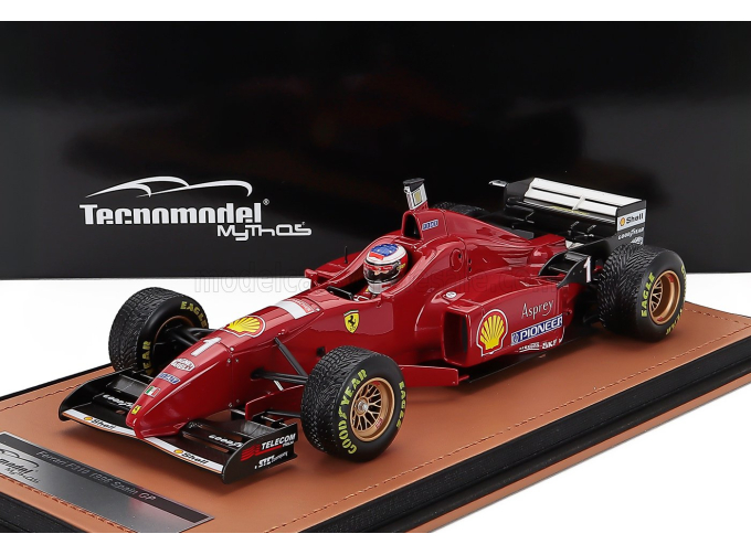 FERRARI F1 F310 №1 Spanish Gp (with Pilot Figure) With Rain Tires Michael Schumacher (1996), Red