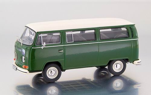 VOLKSWAGEN T2-a bus, green/white