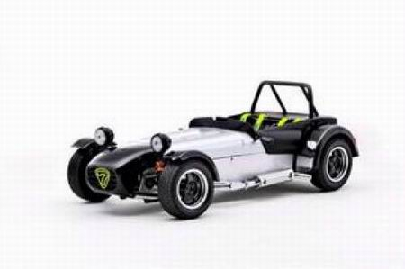 CATERHAM SUPER SEVEN JPE with CARBON, SILVER/BLACK