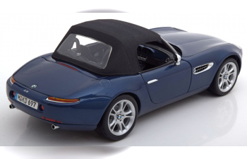 BMW Z8 with removable Softtop, dark blue-metallic