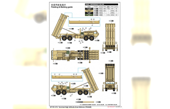 Сборная модель Terminal High Altitude Area Defence (THAAD)