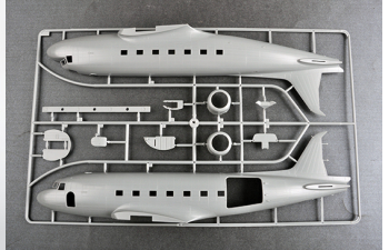 Сборная модель Американский ближнемагистральный транспортный самолёт DC-3