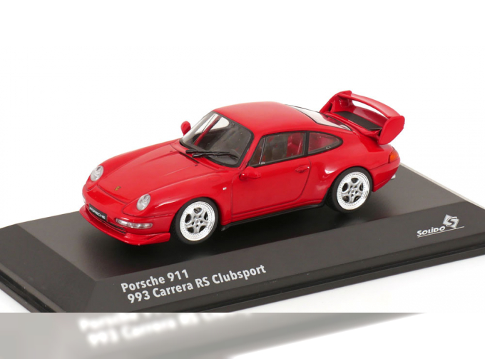 PORSCHE 911 993 Rs Clubsport Coupe (1993), red