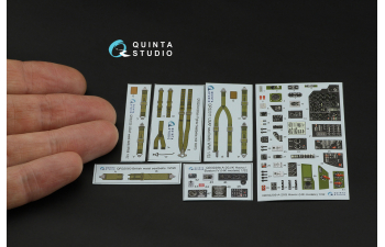 3D Декаль интерьера кабины A-20J/A-20K Havoc / Boston IV (HK models)