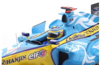 RENAULT R26 #1 Winner British GP Formula 1 World Champion Fernando Alonso (2006)