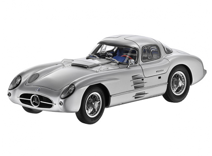 MERCEDES-BENZ 300SLR Coupe Уленхаута служебный автомобиль с глушителем W196 S (1955), silver