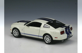 FORD Shelby Mustang GT500 Cobra (2007), white blue