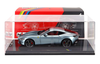 FERRARI Roma 2019 - With Showcase - Numbered One By One, Grigio Titanio - Grey Met
