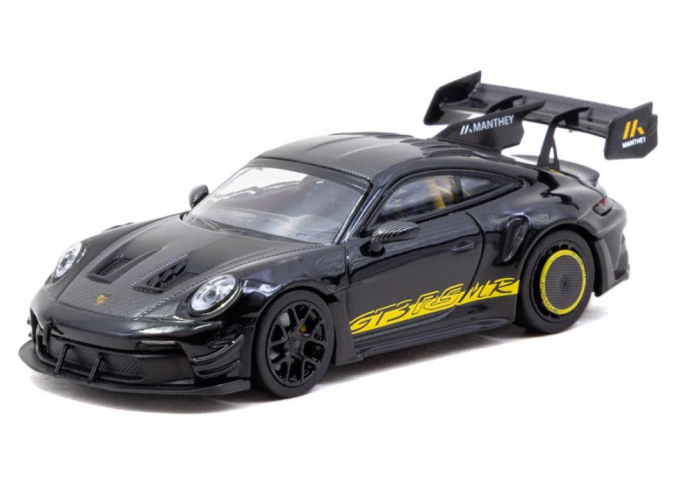 PORSCHE GT3RS (992.1) MR (2026), black / yellow