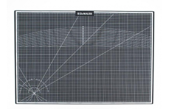 Коврик для резки Глубокий чёрный, формат А1, 5 слоёв