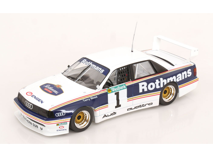 AUDI 200 Quattro Trans Am Rothmans №1 Wesbank Modifieds Championship (1992) Terry Moss, White Blue