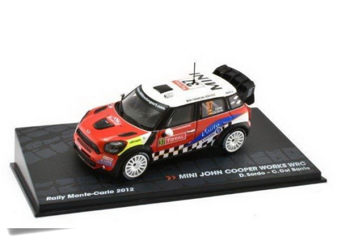 MINI John Cooper Works WRC #37 D.Sordo/C.Del Barrio Rally Monte-Carlo 2012