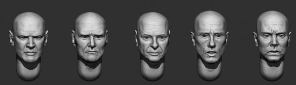 Фигурки Головы (без волос) №33