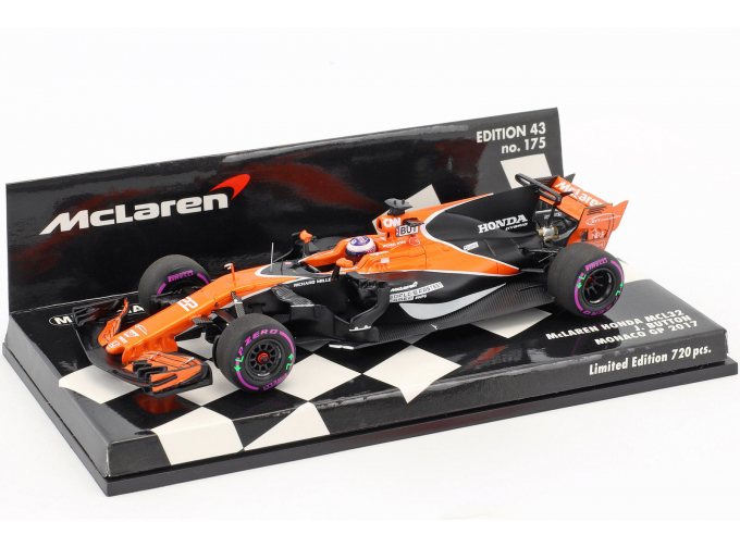 McLaren Honda MCL32 Jenson Button Monaco GP 2017