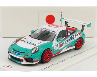 PORSCHE 911 991 Gt3 Cup N24 Porsche Carrera Cup Japan Champion (2020) T.Kondo, White Blue Red