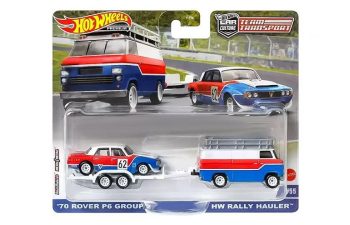 ROVER P6 Group 2 #62 1970 + HW Rally Hauler 
