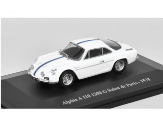 ALPINE A 110 1300 G (1970), серия Alpine and Renault Sportives 63, белый