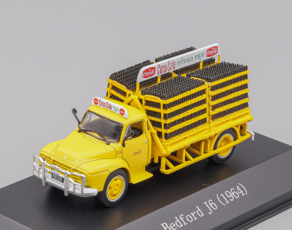 BEDFORD J6 Truck With Bottle Coca-cola 1964, yellow