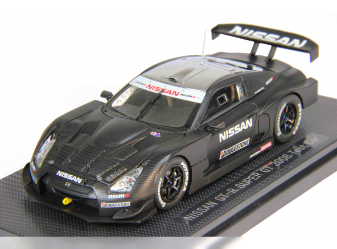 NISSAN GT-R Super GT 500 test Car, black matte