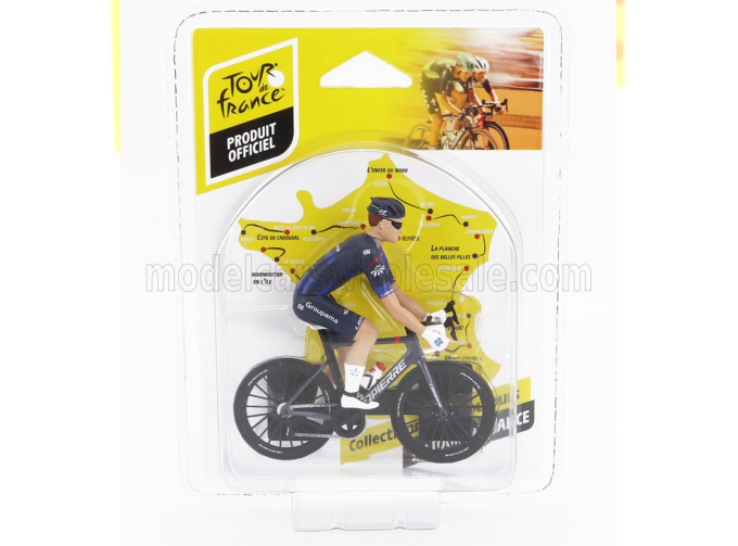 FIGURES Ciclista - Cyclist - Team Groupama-fdj - Tour De France (2023), Blue