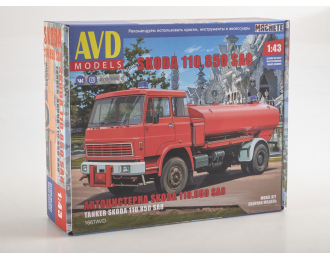 Сборная модель Автоцистерна SKODA 110.850 SA8