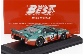LANCIA Beta Montecarlo Turbo Team Lancia Corse №53 24h Le Mans (1980) Carlo Facetti - Martino Finotto, Green Red