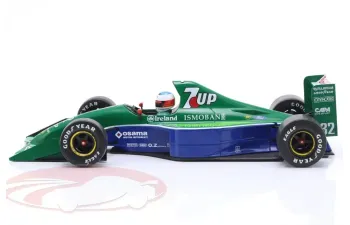 JORDAN 191 №32 Michael Schumacher Free Practice Belgium GP Formula 1 (1991), green