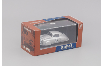 PORSCHE 356 #48 Veuillet / Mouche Class Winners 24h Le Mans (1951), silver