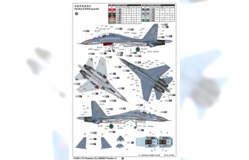 Сборная модель Самолёт Су-30МКК